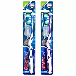 مسواک اسمارت اورال مدل Deep Clean با برس نرم مناسب برای همه دندان ها بسته 2 عددی 