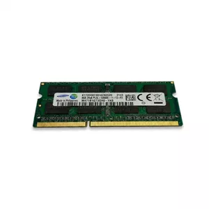 رم لپ‌تاپ سامسونگ DDR3L دو کاناله 8 گیگابایت مدل PC3L-12800S فرکانس 1600 مگاهرتز تایمینگ CL11 نوع SO-DIMM و 204 پین