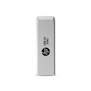 فلش مموری اچ‌ پی مدل 819W ظرفیت 128 گیگابایت با رابط USB سه‌نقطه‌دو Gen1 Type-A و بدنه فلزی