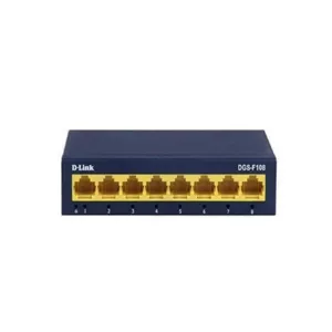 سوییچ شبکه 8 پورت دی لینک مدل DGS-F108