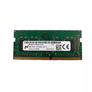 رم لپ‌تاپ DDR4 میکرون مدل 2400 ظرفیت 8 گیگابایت، فرکانس 2400 مگاهرتز، دو کاناله، نوع SO-DIMM