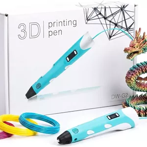 قلم سه‌بعدی (3D Pen) با نمایشگر LCD و تغذیه USB برند Tiny Goblin – هدیه خلاقانه و آموزشی
