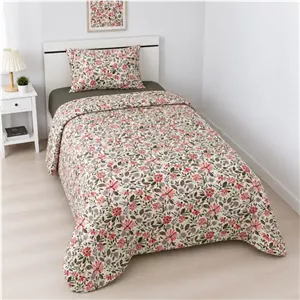 ست کاور لحاف وایت نایت مدل فلاورز یکنفره کد 911730 