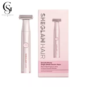 شیور برقی شیگلم مدل Smooth Moves Single-Blade مناسب صورت و بدن SHEGLAM Smooth Moves Single-Blade Electric Shaver