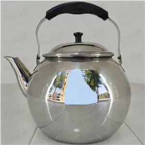 قوری کتری استیل لول دار