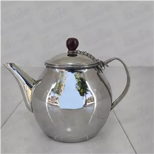 قوری کتری استیل لول دار