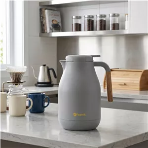 فلاسک ۲ لیتری شیشه ژاپنی  فینیک رنگ طوسی