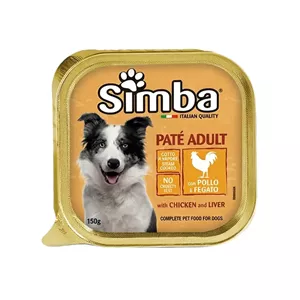 غذای مرطوب سگ بالغ سیمبا 415 گرم Simba Wet Food Adult