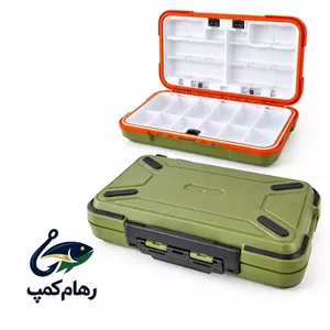 جعبه قلاب ماهیگیری ضد آب سایز 19 10 5