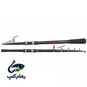 چوب ماهیگیری تلسکوپی دسته بلند دایوا مدل جاینت سایز 390