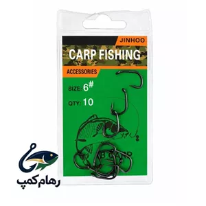 قلاب پایه کوتاه فولادی جینهو 10 عددی