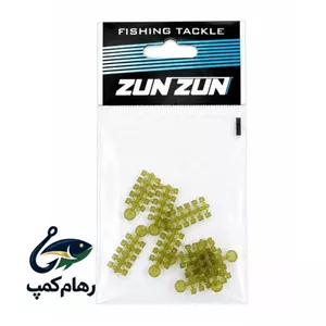 استاپر بویله ماهیگیری zun zun بسته 10 عددی