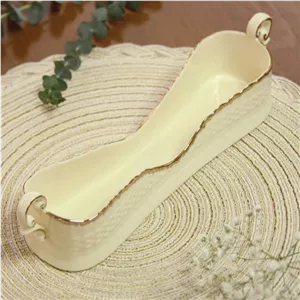 جا کاردی چینی لبه موج دار طلایی بن چاینا وارداتی کد 8025