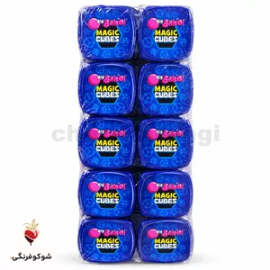 آدامس بادکنکی بیگ بابل مجیک کیوبز ۹۰ گرمی (بسته ۱۰ عددی)
