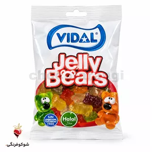 پاستیل خرسی ویدال ۹۰ گرمی