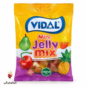 پاستیل چند میوه ویدال ۹۰ گرمی