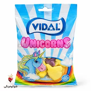 پاستیل یونی‌کورن ویدال ۹۰ گرمی