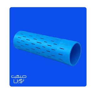 لوله جدار چاه UPVC بدون شیار سایز 16 