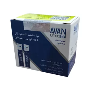نوار تست قند خون آوان AVAN