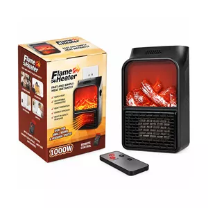 هیتر برقی پریزی Flame Heater مدل شومینه‌ای ظرفیت 1000 وات