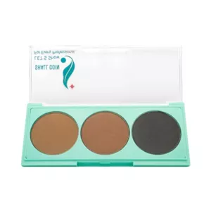 ✨ پالت سایه چشم سه عددی شال کوین شماره 603Shall Coin 3-Color Eyeshadow Palette 603