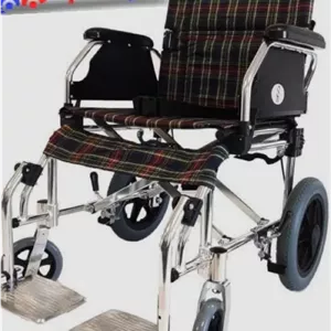 ویلچر مسافرتی مدل JTS863-12Eخرید، قیمت و مشخصات ویلچر تاشو آلومینیومی