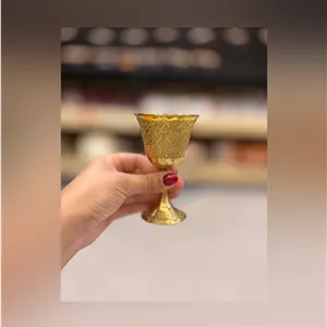 جام سلطنتی طرح طاووس سایز کوچک