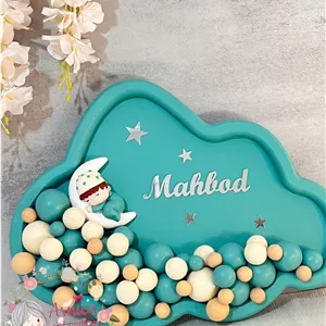 تابلو توپی اتاق کودک رنگ سبز