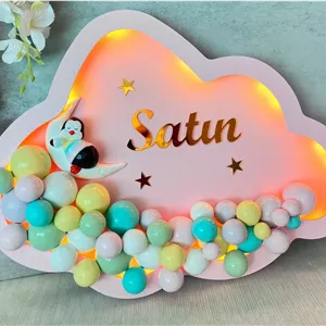 چراغ خواب اتاق کودک دخترانه طرح پنگوین