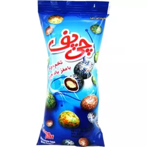 چی پف فراورده کاکائویی با مغز بادام زمینی 60 گرم