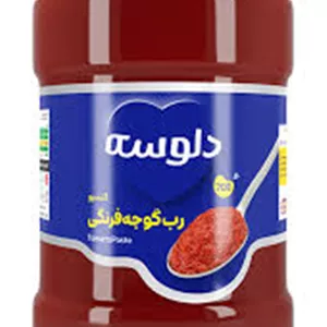 دلوسه رب گوجه فرنگی شیشه ای 700 گرم