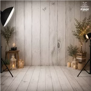 بکگراند عکاسی فردی کالکشن طرح چوبپارچه‌ای قابل شستشو رنگ‌ثابت
